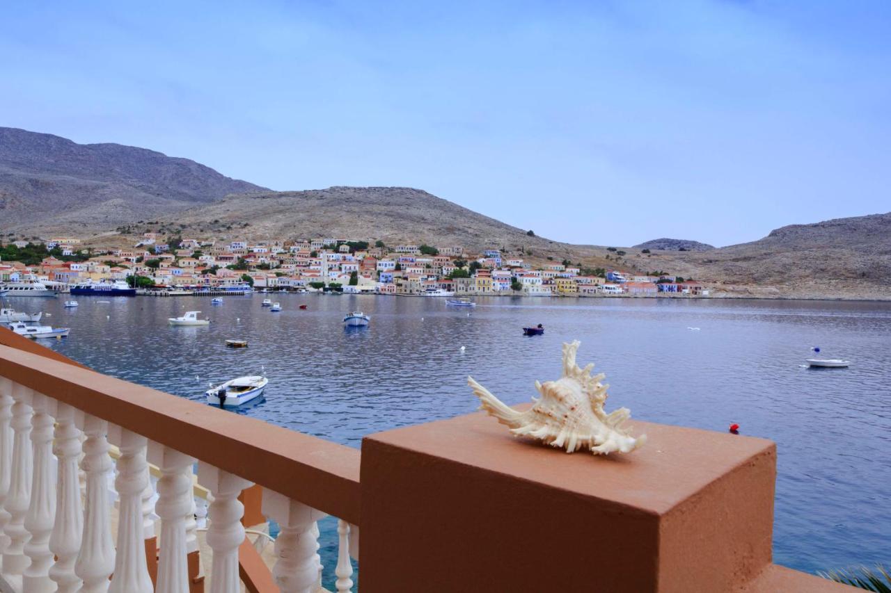 Villa Skiadeni Chalki Town Екстер'єр фото