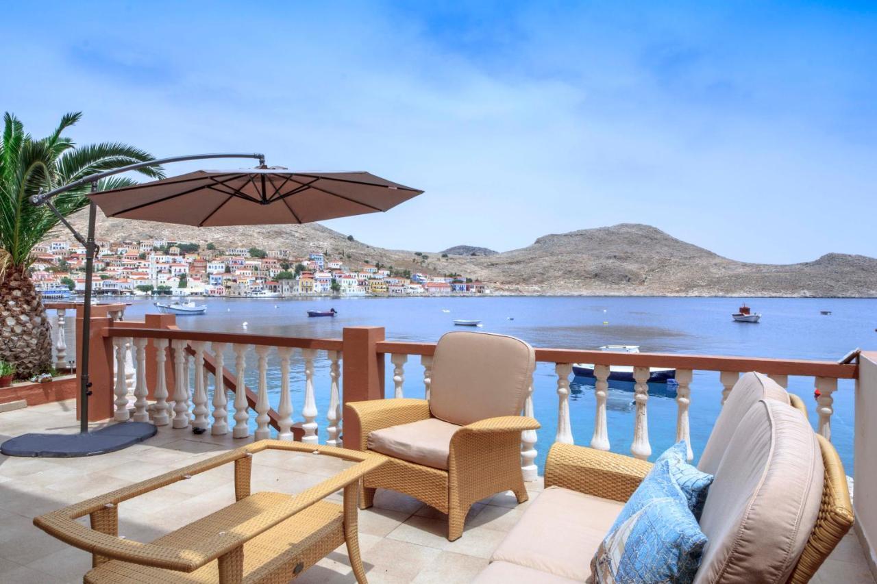 Villa Skiadeni Chalki Town Екстер'єр фото